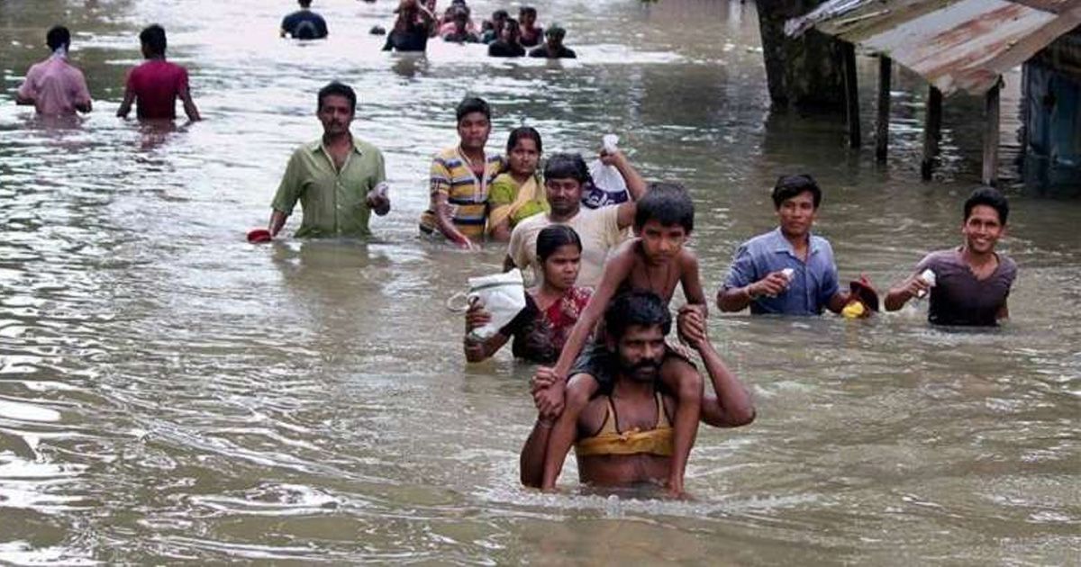 ভারতে ভারি বৃষ্টি-বন্যায় ১০০ জনের প্রাণহানি